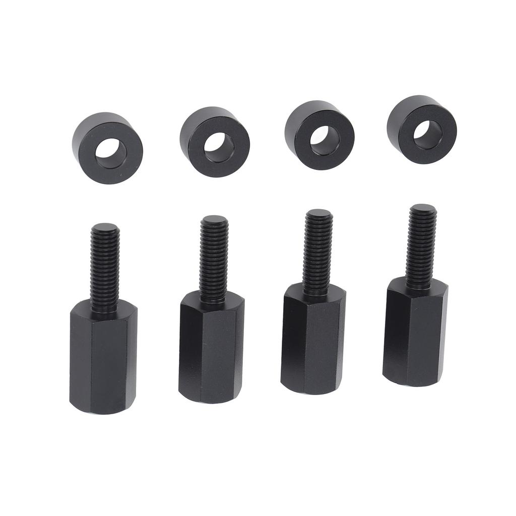 4 Stück Sitz-Hub-Montagesätze 2 Zoll Schwarz Zuverlässig Robust UTV Sitz-Erhöhung Ersatz für Can‑Am Maverick X3 Alle Baujahre