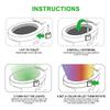 PIR Motion Sensor Toilet Seat Night Light 8 or 16 Colors Waterproof Backlight For Toilet Bowl LED Luminaria Lamp WC Toilet Light