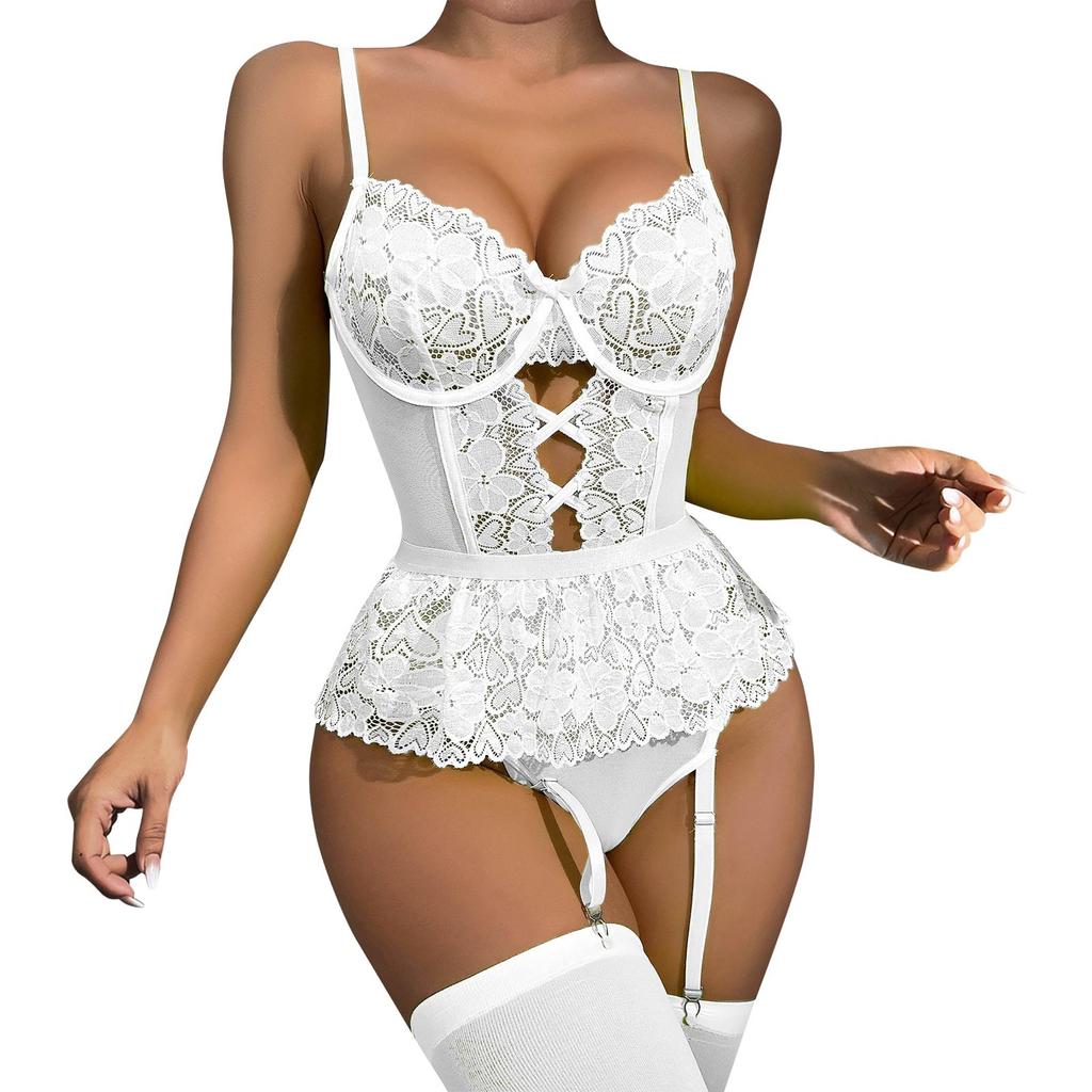 Dámské erotické spodní prádlo roztomilá dívka krajka elegantní sexy krása erotické prádlo