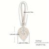 2pcs Bohemian Style Handmade Braided Leaf Cotton Rope Curtain Fasteners Curtain Ties Tassel Leaf Curtain Ties Home Decoration