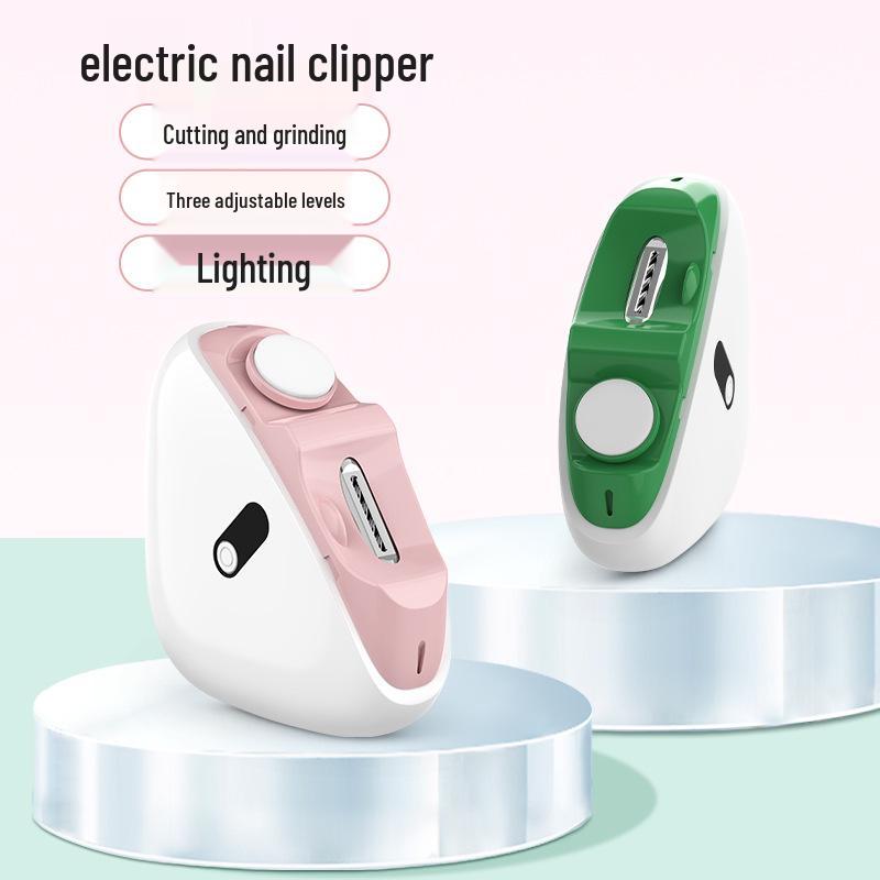 Automatic Electric Nail Grinder & Polisher - Anti-Pinch Manicure Tool