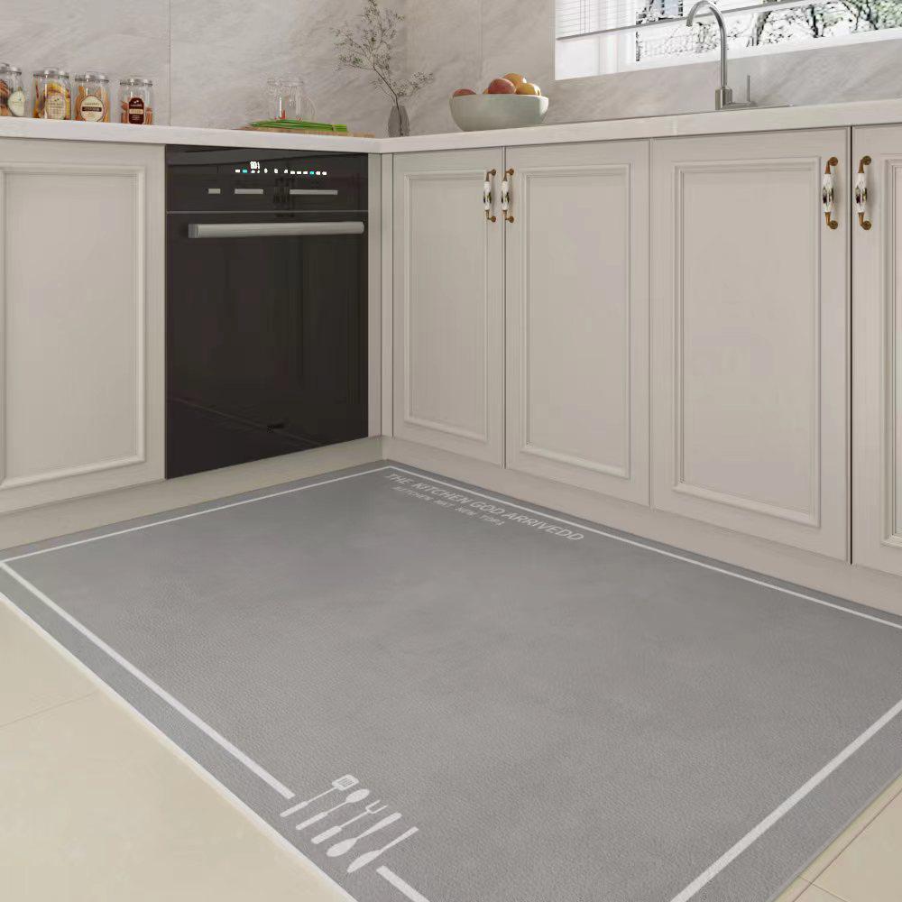 Nordische, wasserdichte und rutschfeste Küchenbodenmatten – ölbeständig, abwischbar, waschbar und schmutzabweisend.