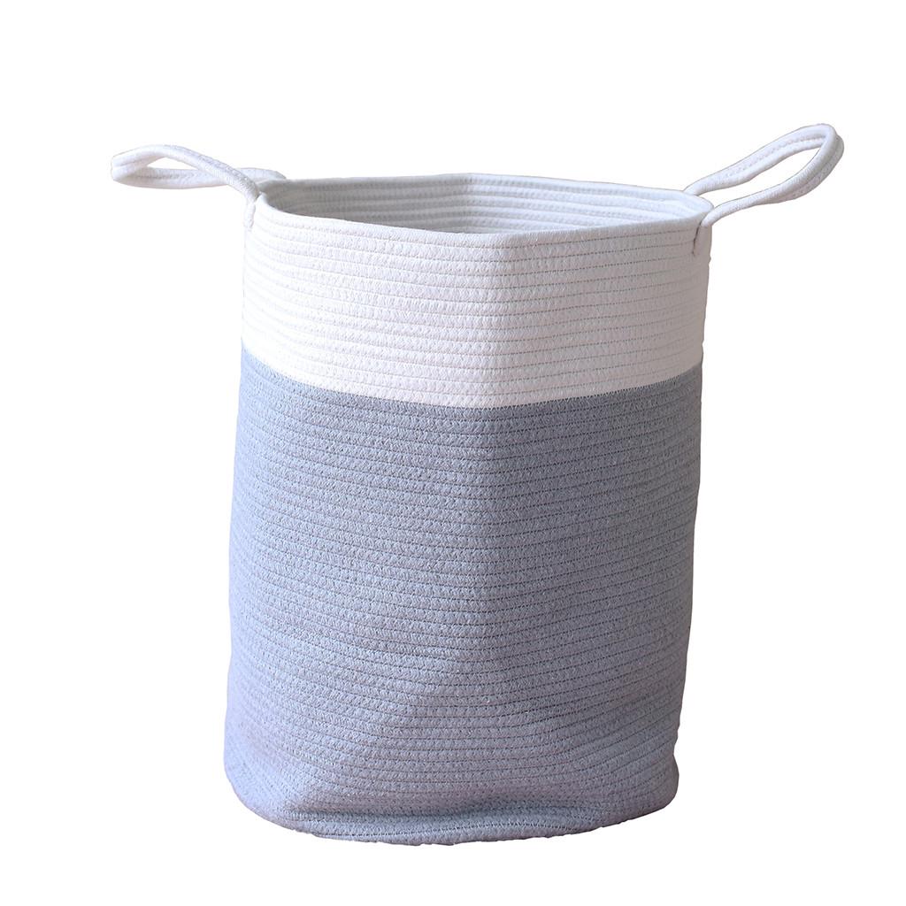 Cotton Thread Basket Home Finishing Cotton rope Storage Basket large Store