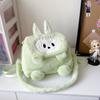 Plush Backpack Capybara Shoulder Bag With Adjustable Straps Shoulder