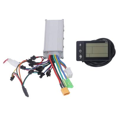 בקר אופניים תצוגת LCD S866 ערכת בקר ללא מברשות חלופית לאופניים חשמליים קורקינטים