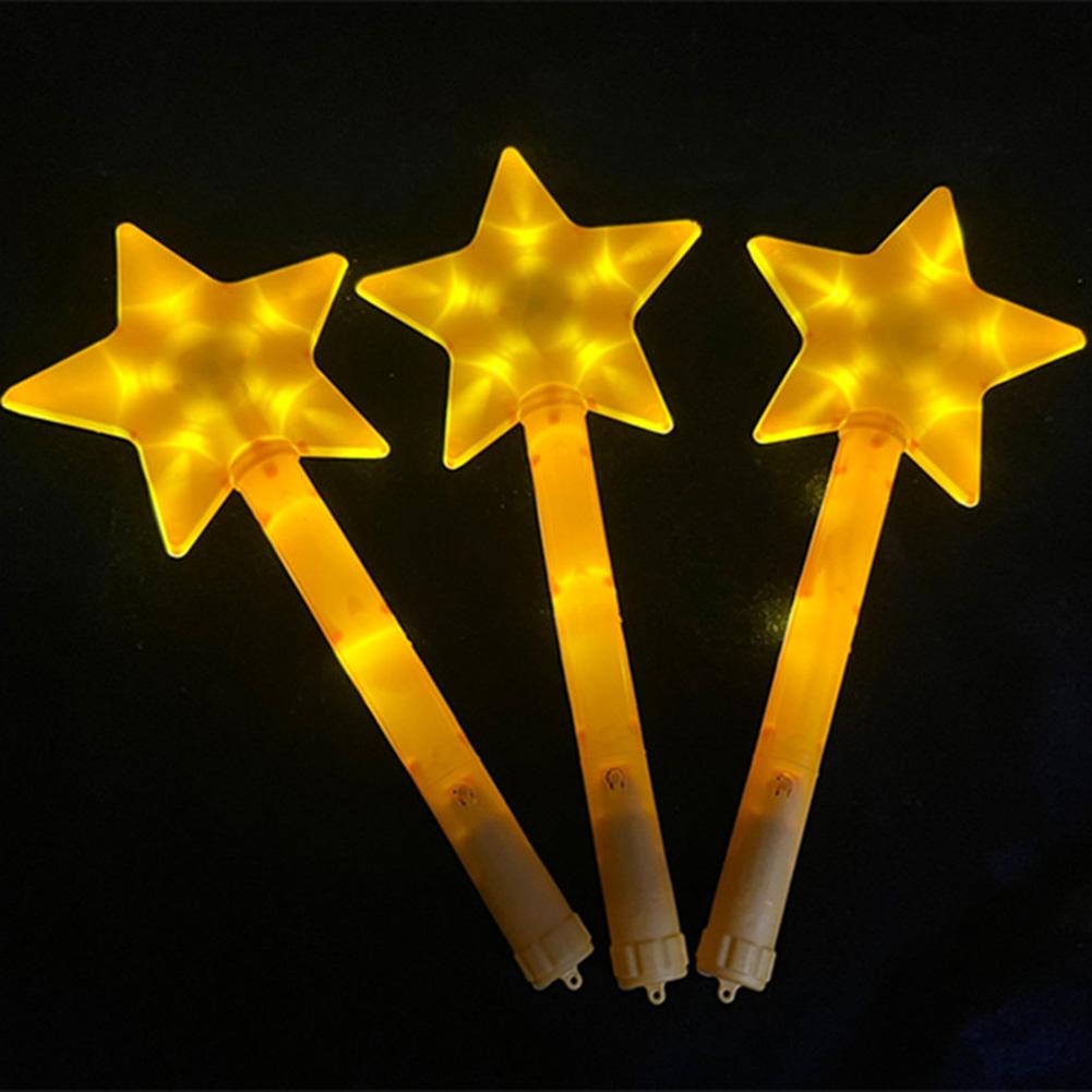Concert LED Glowing Sticks,Flashing Star Glow-Stick Music Festival Celebrations Ambient Lighting Atmosphere Light Raves Party