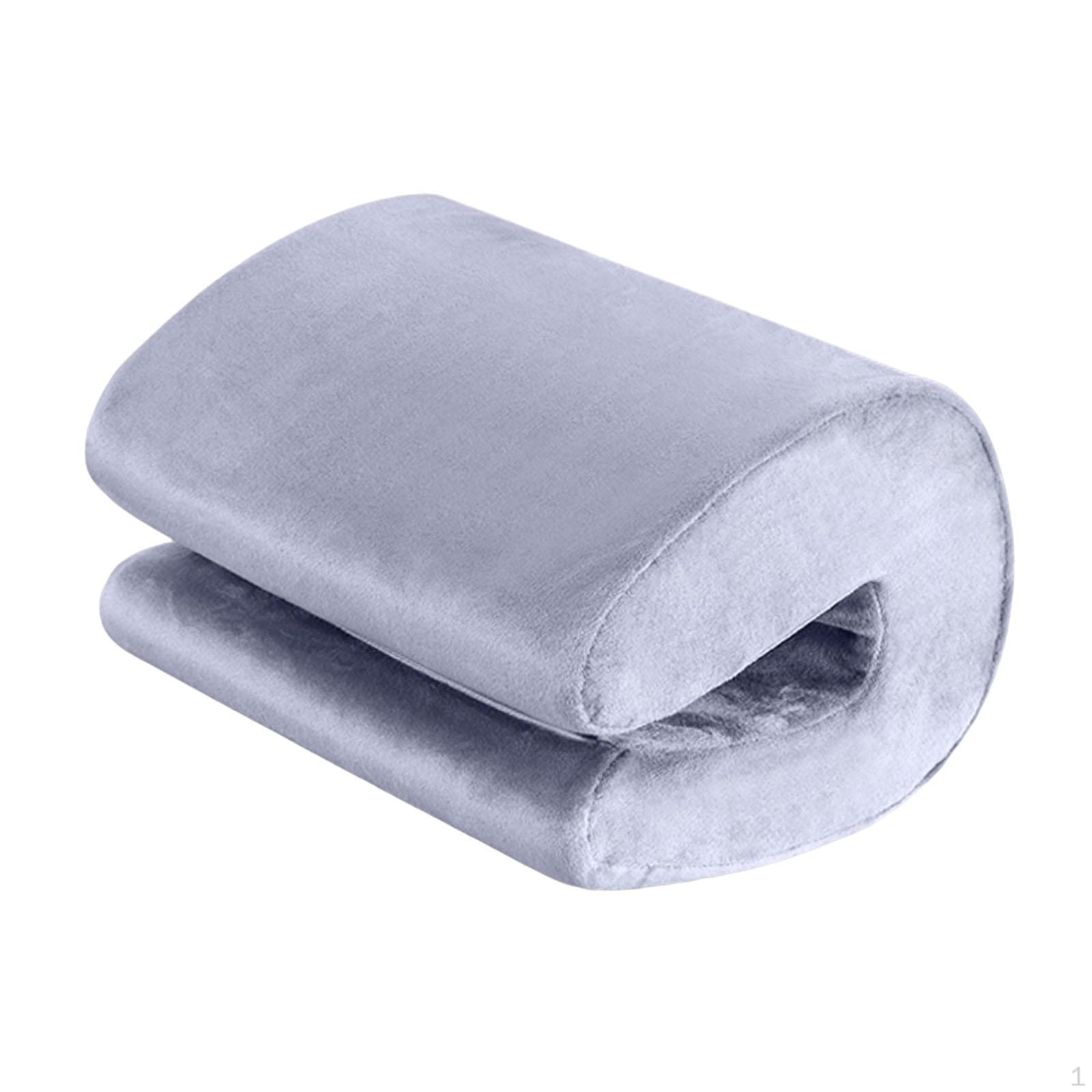 Офисное кресло с поддержкой шеи, Эргономичная подушка для сна серый