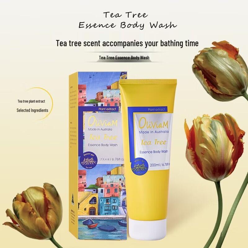 OLIVIAM Tea Tree Extract Shower Gel 200ml