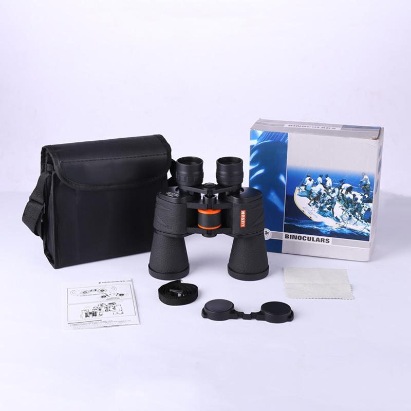 Hd Binoculars Long Ranger Telescope Bak4 Waterproof Night Vision For Outdoor Camping
