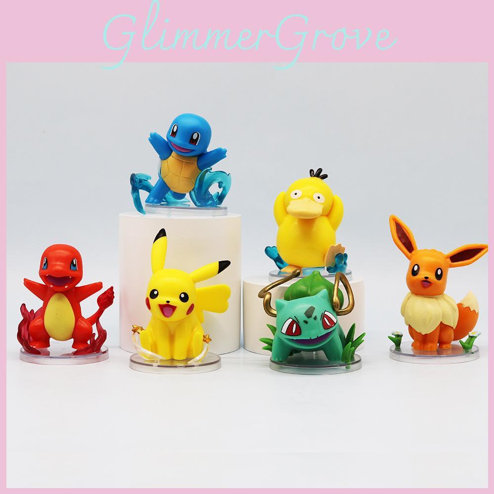 Pokemon Psyduck Bulbasaur Charmander Squirtle Eevee Model For Fans And Collectors