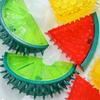 Dog Chew Toys Dog Toothbrush Toys Summer Cool Fruit Shape Dog Teething Chew Toys for Small Medium Dogs Teeth Cleaning Toy