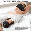 JADE EYE MASK  Natural Stone Eye Care | Reduce Dark Circles & Puffiness | Cool & Warm Use