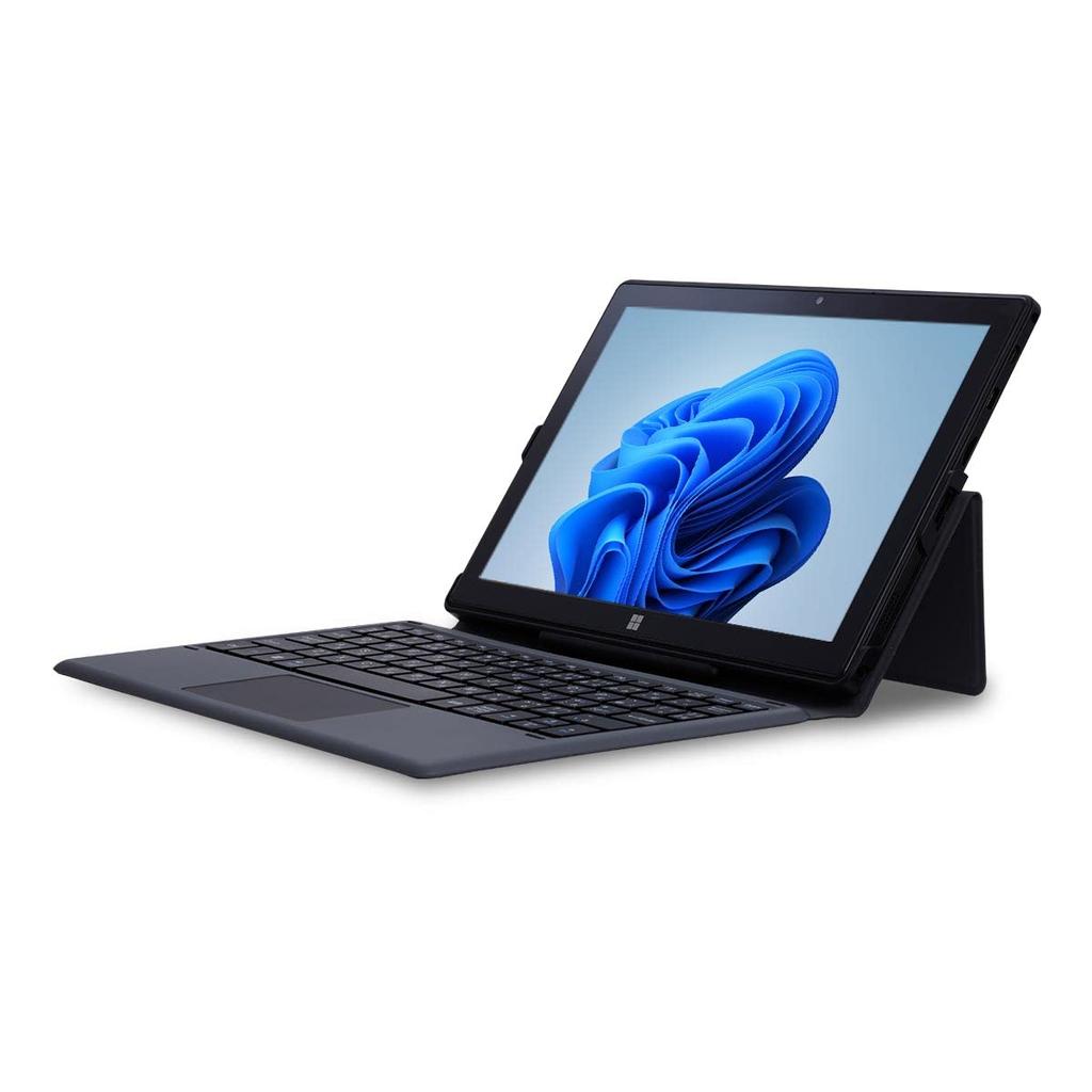 Windows 11 with 4GB 128GB Japanese USB Webcam GM-JAPAN Laptop, Office, 575g, 10.1-inch 2-in-1 Tablet, Memory, SSD, Keyboard, Celeron, Wi-Fi, 3.0,