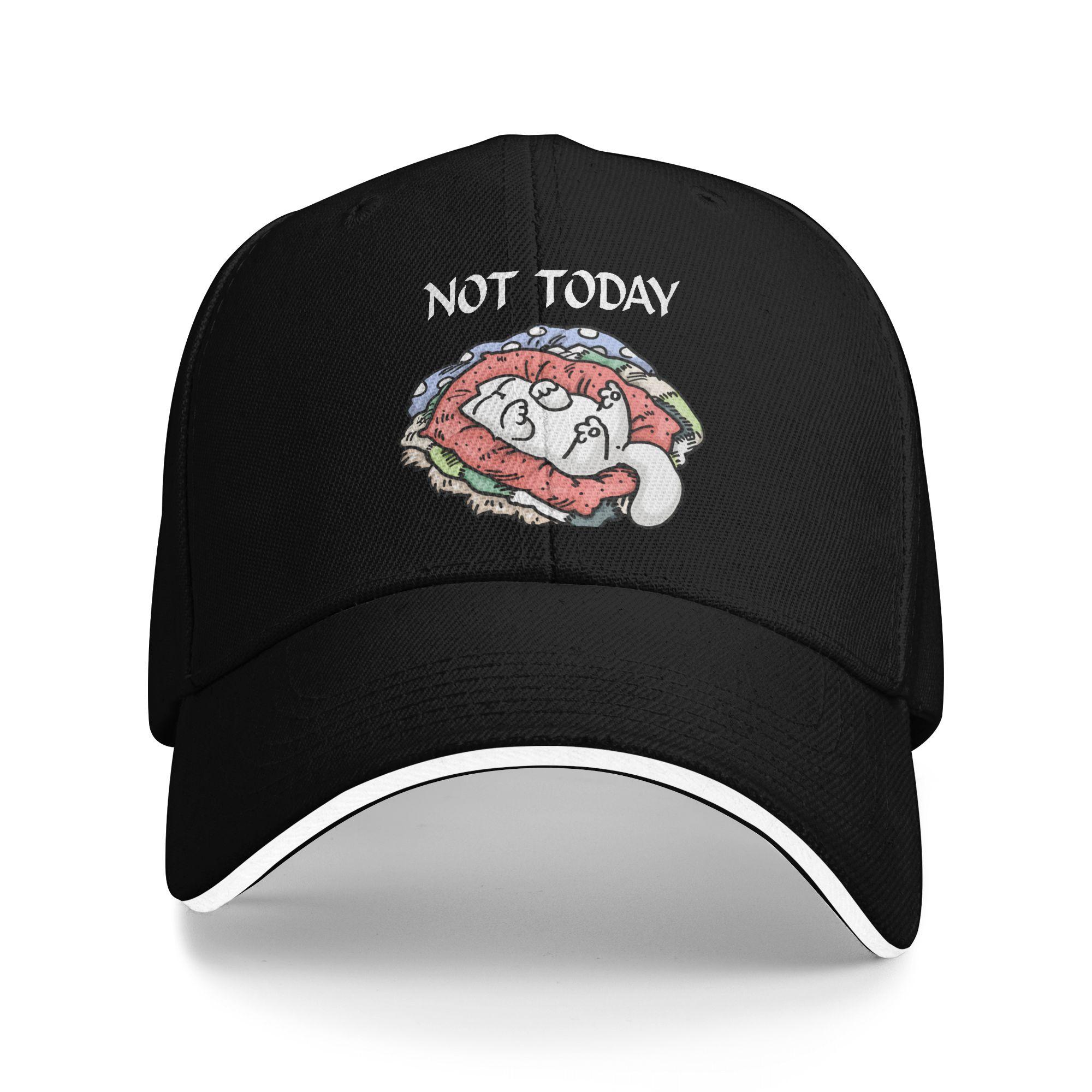 

Simons Cat Baseball Cap Casual Men Women Trucker Hat Dropshipping Custom DIY Running Hippie Baseball Caps Birthday Present One Size чёрный
