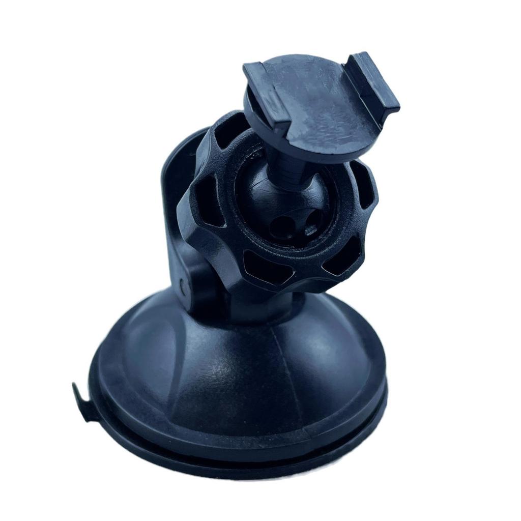 Universal 360° Rotating Dash Cam Mount with L-Shaped Silicone Suction Cup