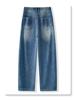 Women's Yellow Retro High-Waist Slimming Jeans, Spring 2025 Collection