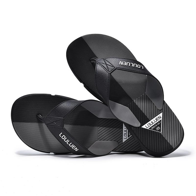 Summer men's flip-flops eva cool slippers non-slip household thick-soled rubber sports slippers men's outdoor sandals