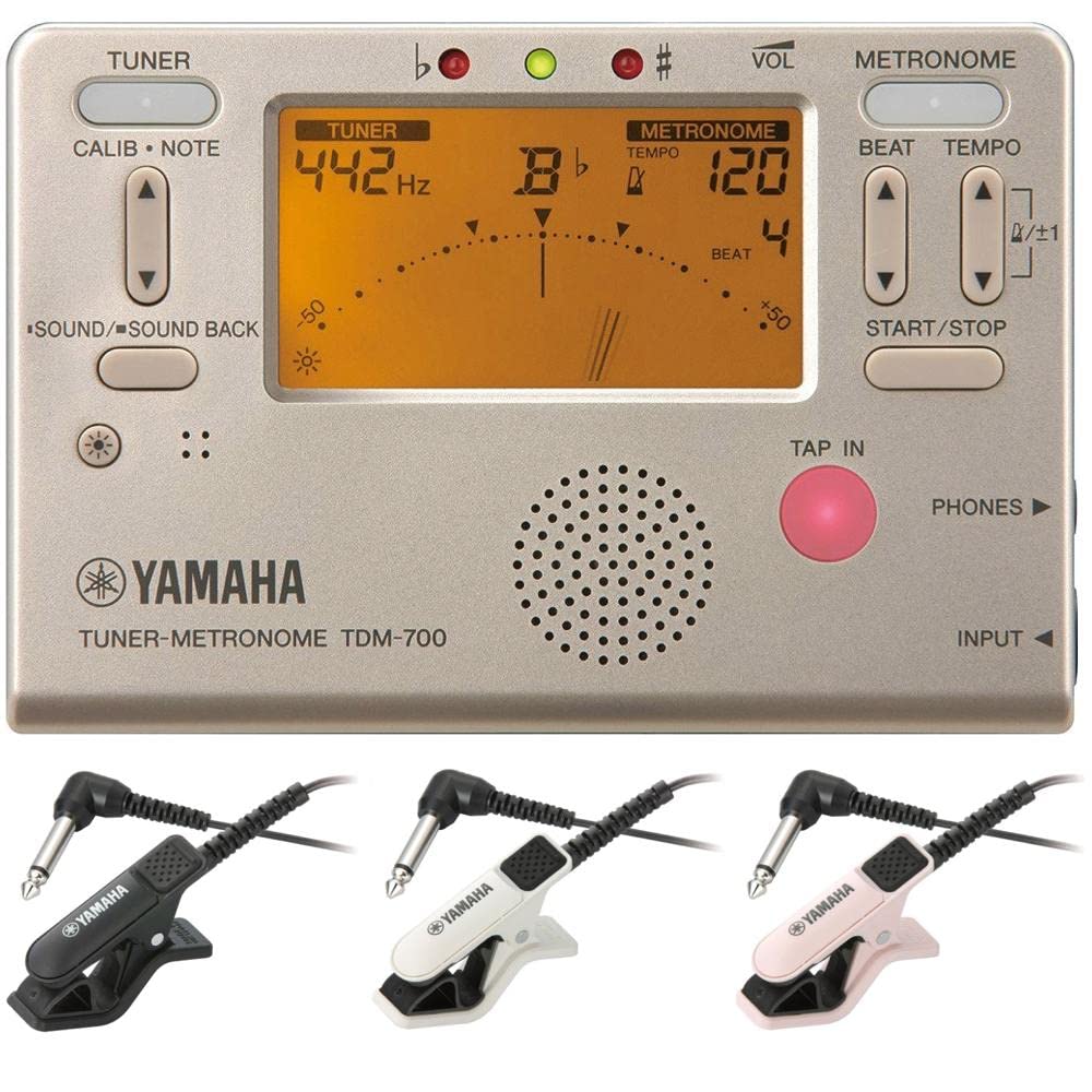 

YAMAHA Yamaha TDM-700G + TM-30 TunerMetronome + Contact Microphone SetMic Color BK