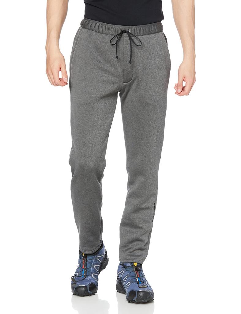 Mizuno Go to by B2MD1510 Polartec Power Stretch Outdoor Gray Size XS Men's Pants, Heather,