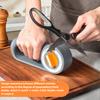 Multi functional 6-in-1 knife sharpener,manually rotatable and adjustable design,for kitchen knive,scissors and sharpening tools