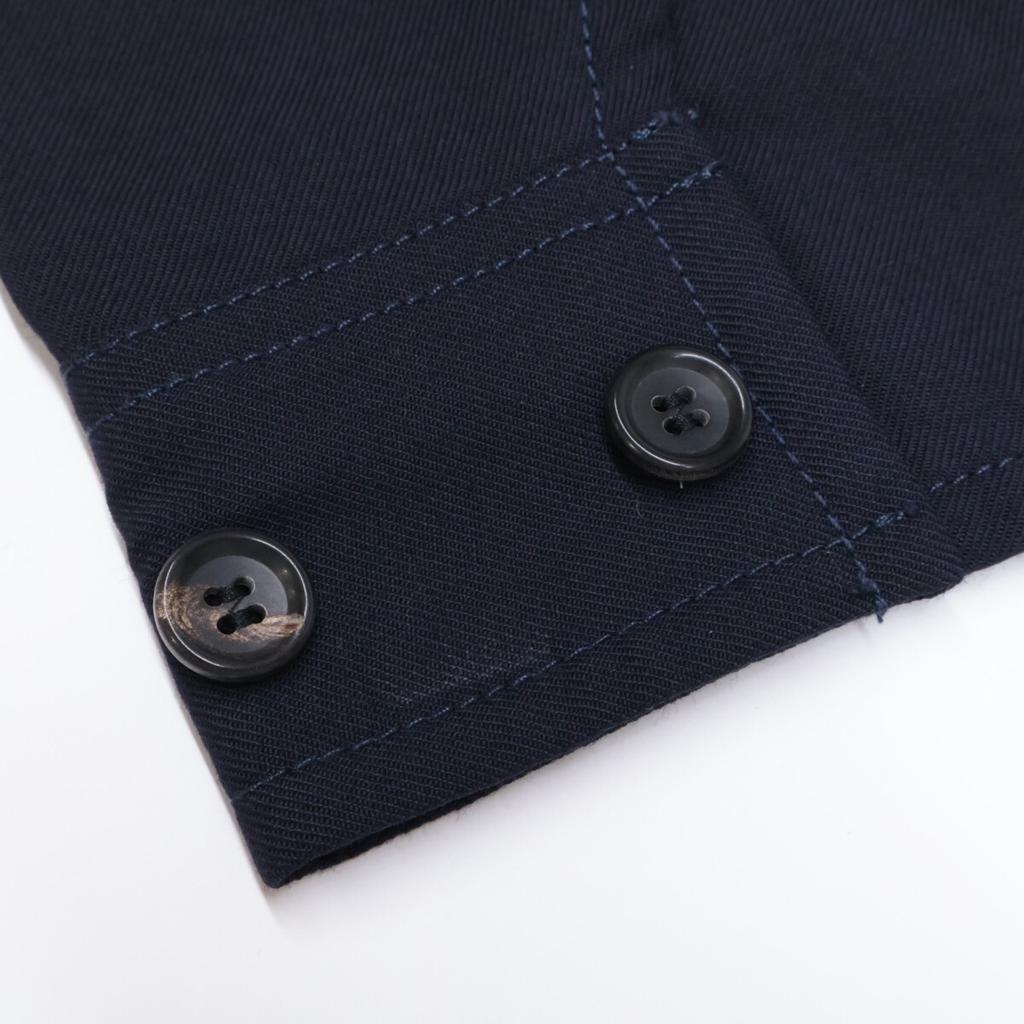 COMME des GARCONS SHIRT 24AW FN-P002 Pantalon en Laine Wool Pantalon Center Press Pants/ Bottoms S NavyUsed