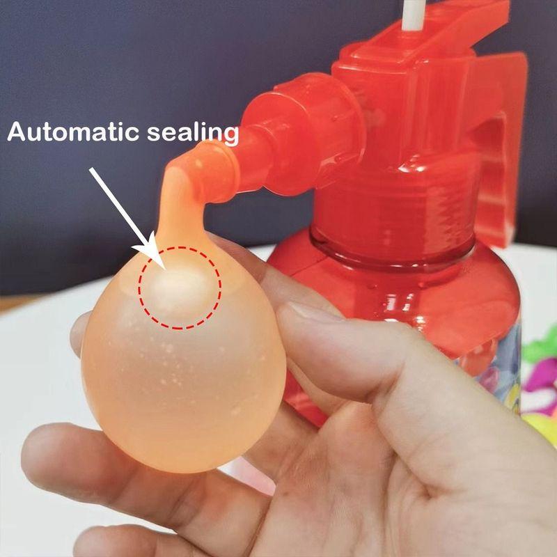 Outdoor Activities Air Water Bomb Balloon Pump Automatic Sealing Balloons Sand Pool Water Toys Water Balloon Pump Large Capacity