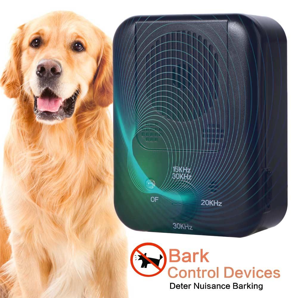 3 Stufen Hund Anti-Bellen Kontrolle Ultraschall Hundabweiser Trainer Outdoor Lärmabwehr