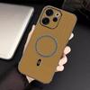 Biruiqu OPPO Reno 15F New Ultra-thin Magnetic Leather Shock-absorbing Protective Phone Case