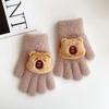 Capybara Mittens Thicken Keep Warm Gloves Portable Gloves  Outdoor