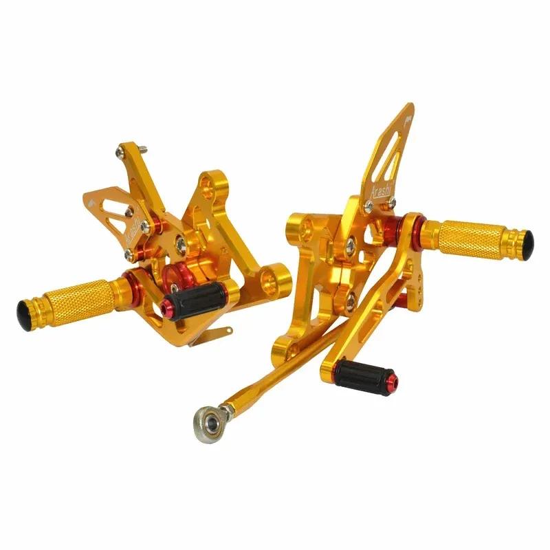 Motorcycle Adjustable Rearset Footrests Foot Pegs Pedal For HONDA CBR250RR CBR 250 R RR MC51 2017 2018 2019 2020 2021 2022 2023