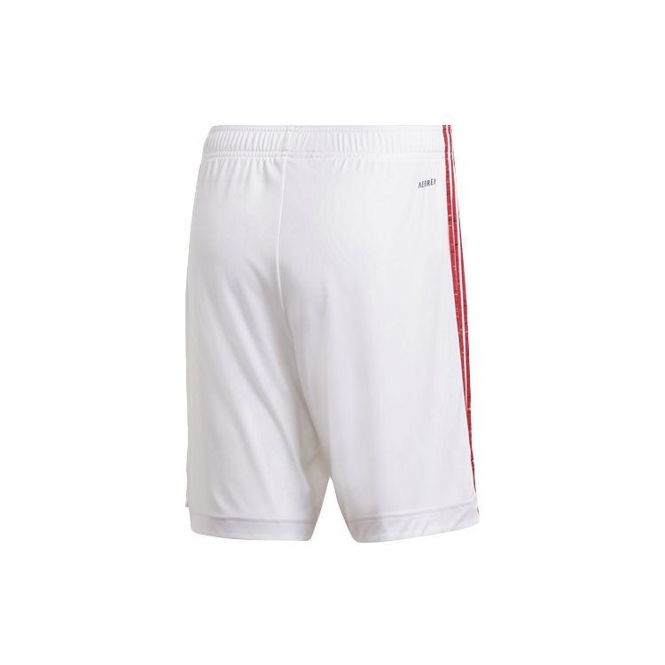 Adidas Mufc Home Elastic Waist Football Shorts Men Shorts White FM4289