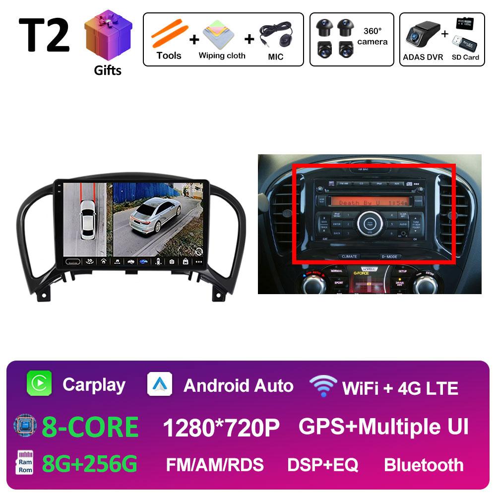 For Nissan Juke YF15 2010 2011 2012 2013 2014 Car Radio Multimedia Video Player Cooling Fan DSP Stereo GPS Navigation Autoradio