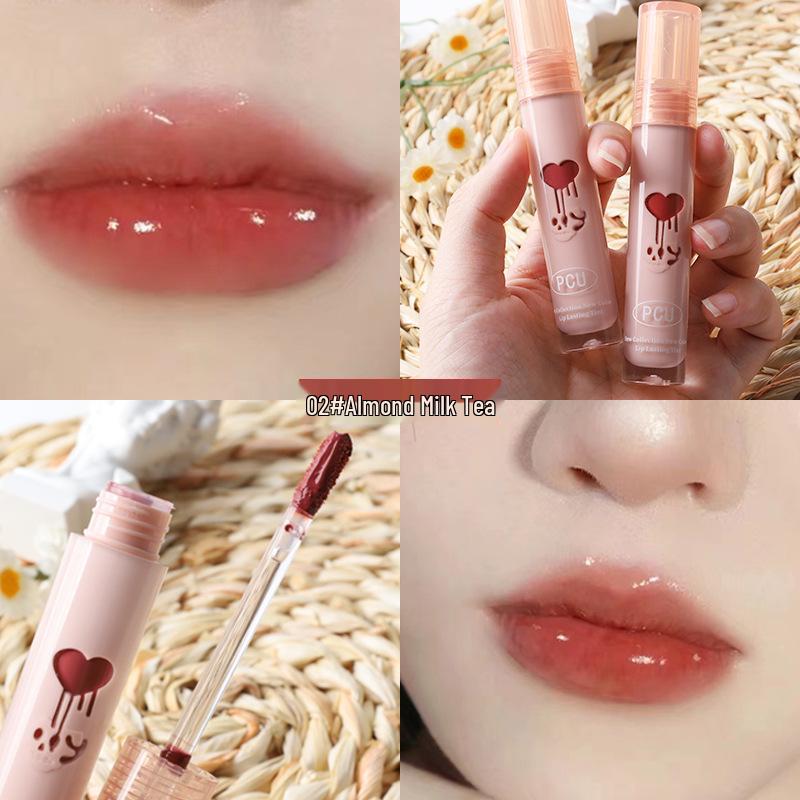

PCU Water Light Lip Glaze: Non-Stick, Long-Lasting Gloss for Plump, Shiny Lips - Student Favorite