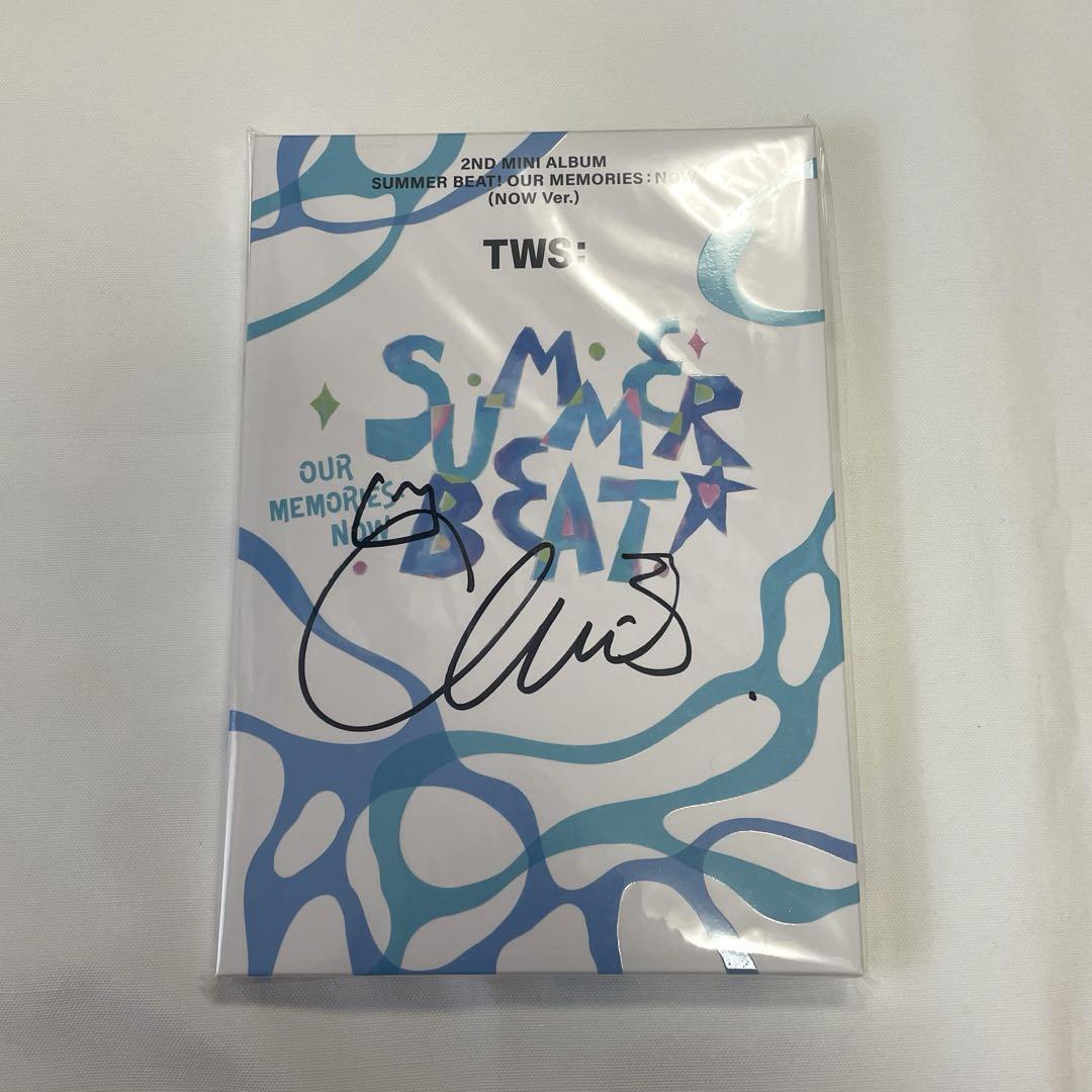 

[USED] TWS SUMMER BEAT Youngjae autographed