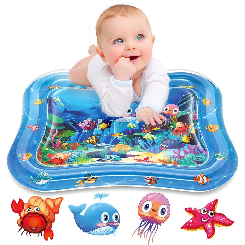 PVC Baby Water Play Mat - Inflatable Summer Toy for Children