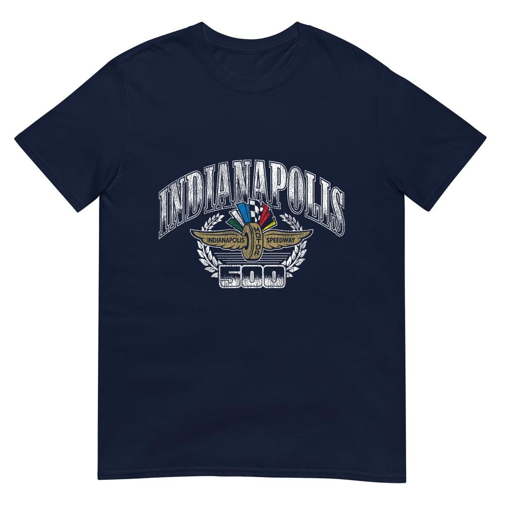 Indy 500 Indianapolis Motor Speedway Vintage Distressed Logo Tshirt S