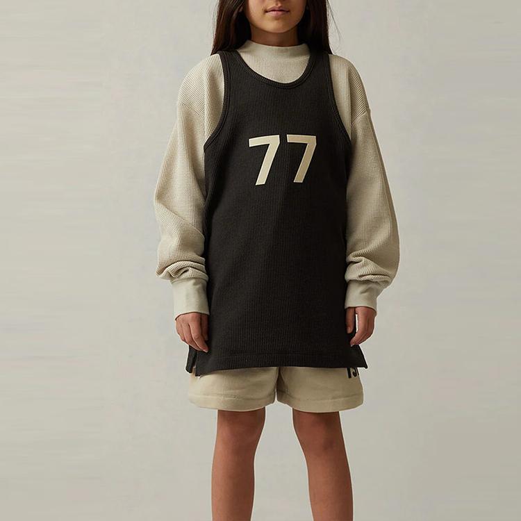 Fear of God Essentials Kids Waffle Tank Kids Tops Iron FOG-SS22-302