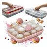 Large CAKE and PIE CONTAINER with Lid 43 Cm Rectangular Lockable Box