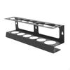 Wall Mount Caulking Tool Storage Rack Spray Can Tube Organizer 17"x5x3.5" Black