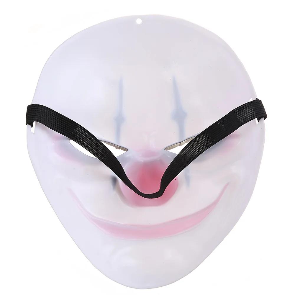 Halloween Scary Clown Payday Mask Cosplay Masquerade Prop Carnival Mask Joker Dallas Wolf Hoxton Chains Movie Props Mask