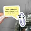 Clippy Sticker, Corporate Humor, Office Lingo, Durable for Laptop,  Luggage, Skateboard & More - Perfect for Teens, Adults, Creative Decor & Gifting