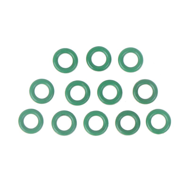 12Pcs Piezo Injector Solenoid Valve Seal Rubber Rings Washer Repair Kits For Return Oil Backflow Pipe Connector Small O-Ring