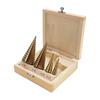 AW Tools HSS Step Drill Bit Set (Pack of 3)