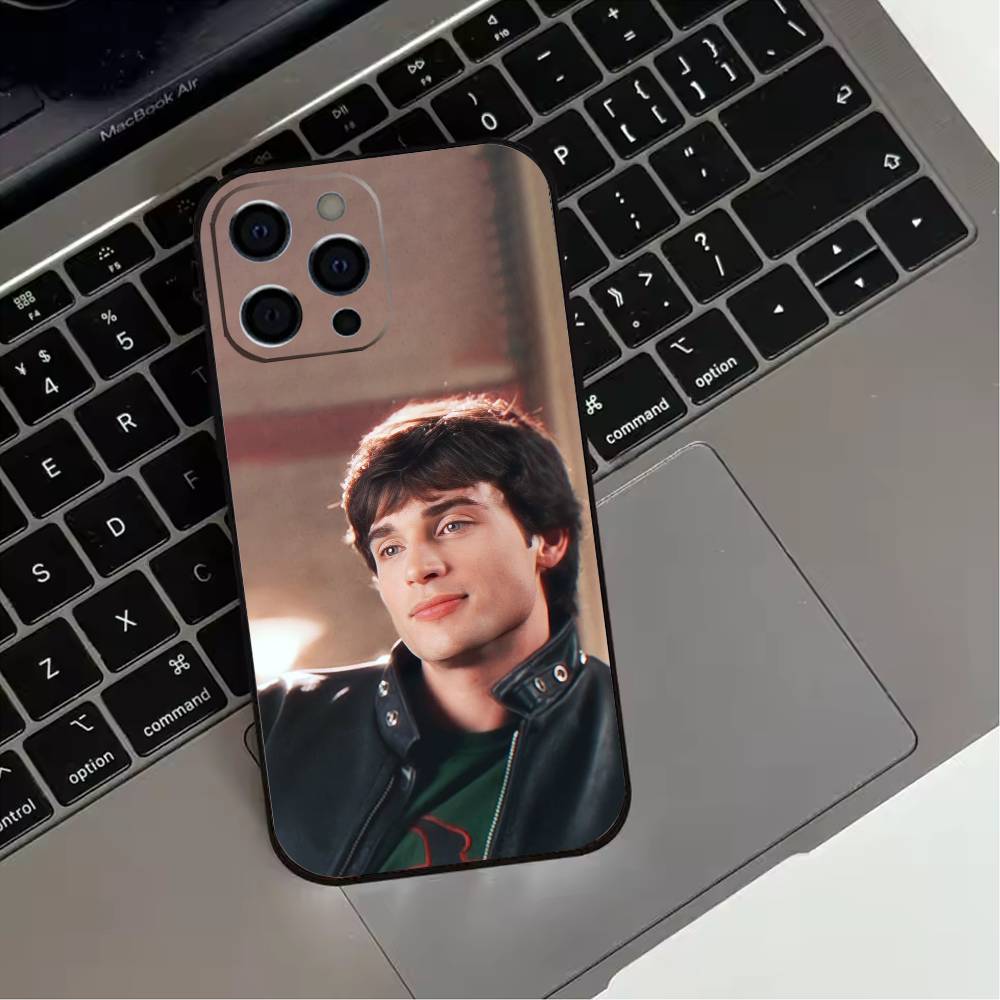 Tom Welling  Phone Case For iPhone 17,16,15,14,13,12,11 Plus,Pro Max,XS,Soft Silicone Black Cover
