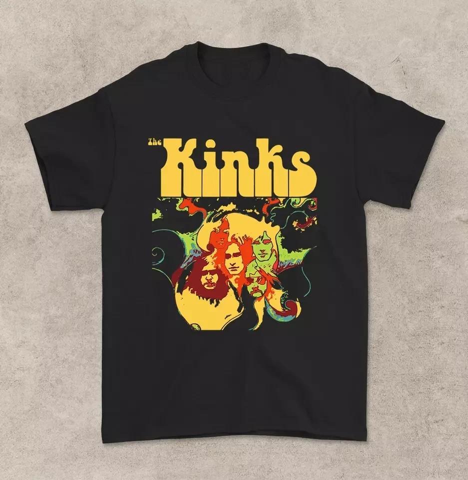 Горячий Подарок The Kinks Для Фанатов Унисекс S-5XL Футболка Унисекс Футболка XL