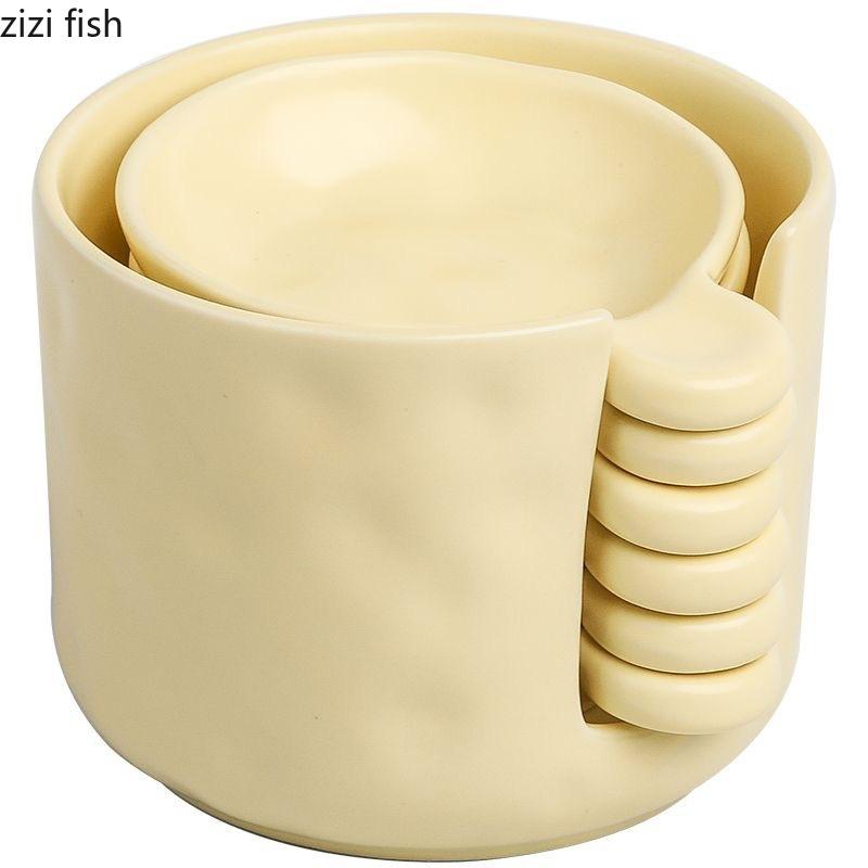 Ceramic Dipping Dish Hot Pot Seasoning Dish Sets Condiment Dishes Snack Plate Fruit Bowl Tasting Plate Sauce Tray Dessert Plates