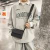 Men's Mini Flip Faux Leather Crossbody Bag Small Phone Wallet Shoulder Bag Casual Daily Travel Messenger Bag
