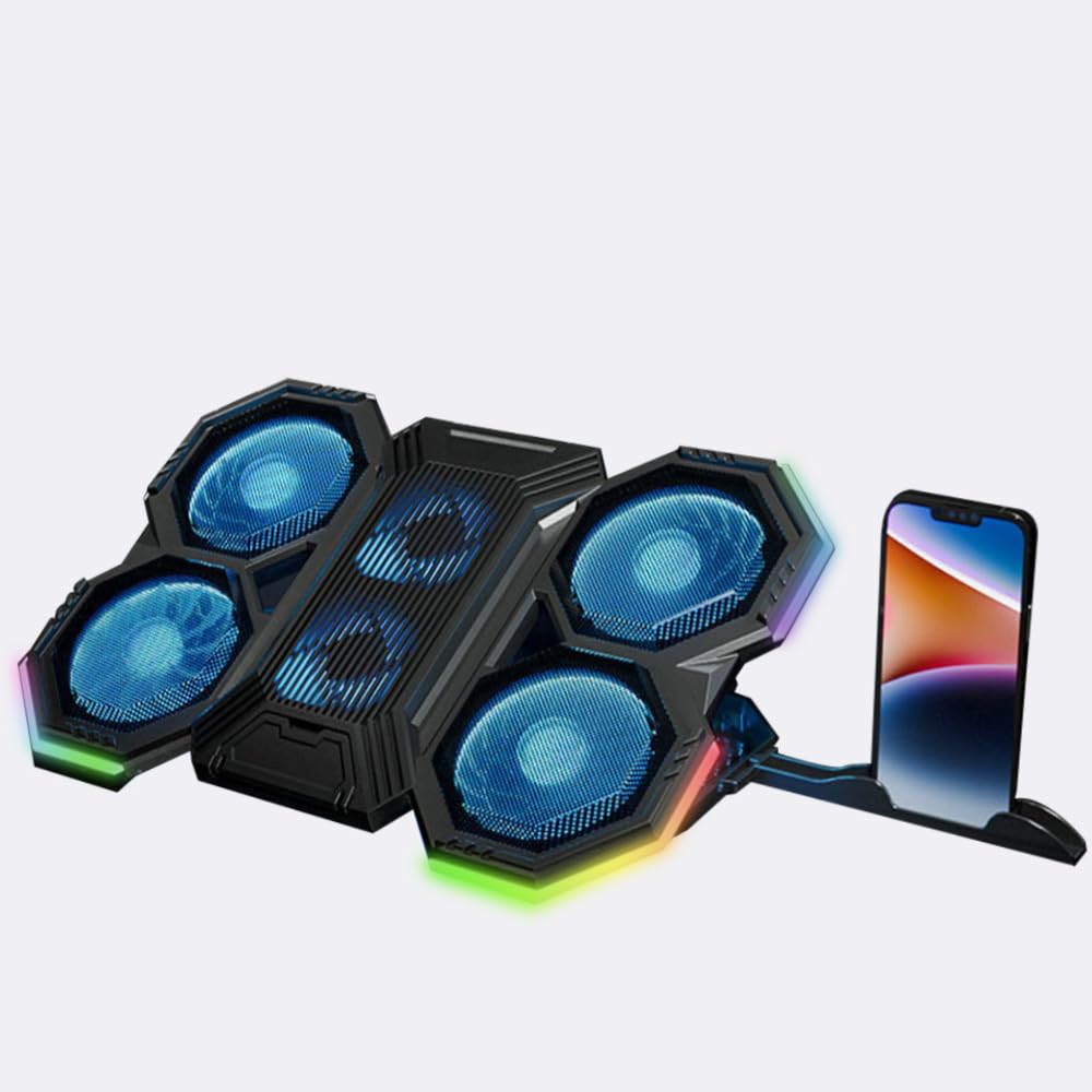 

Strong Cooling Zacoora Laptop Cooling Pad Powerful Turbo Fan Laptop Cooler Avoid overheating and protect your gaming laptop inches New Fan