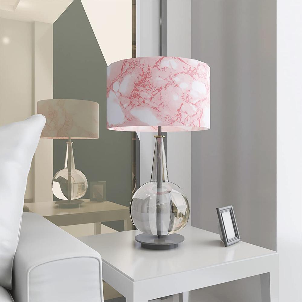 Pink Marble Wallpaper Removable Self Adhesive Paper Waterproof Sticker Decoration for Kitchen Island Countertops Cabinet Vanity Room