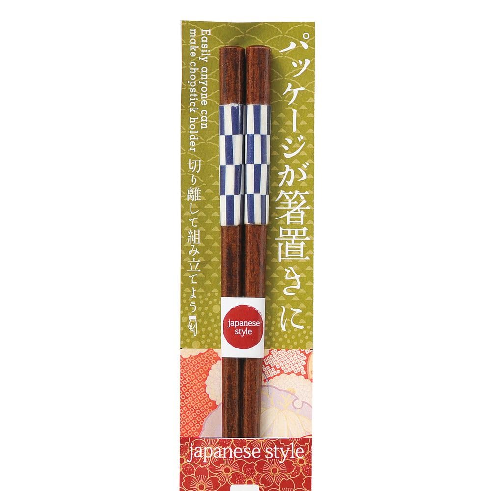 Happy Set of Made of Made in PID3817 J-kitchens Chopsticks, 5, Wood, Japan,